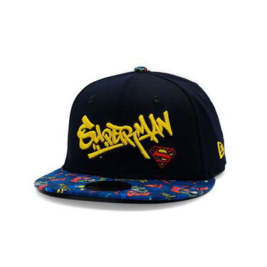 Шапка с козирка New Era Warner Bros Superman 9FIFTY Snapback Cap (52-54 cm) Тъмно синьо | 60595402, 3