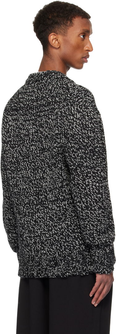Пуловер We11done We11done Chunky Knit Sweater Черно | WD-KT3-24-649-U-B2, 2