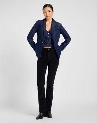 Яке Lee Relaxed Structured Blazer XS Тъмно синьо | 112370868, 1
