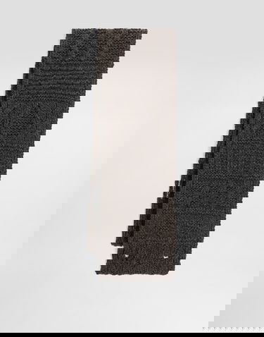 Шал Dolce & Gabbana Dolce & Gabbana Knitted Wool Scarf Кафяво | GX31KTJDVD8M9499, 3