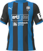 SKU Amstetten Striped Football Jersey 2025/2026