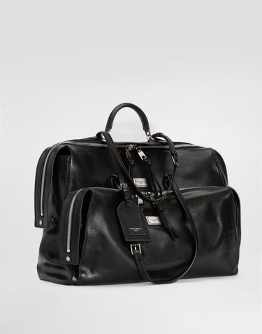 Чанта за пътуване Dolce & Gabbana Dolce & Gabbana Vittoria Calfskin Travel Bag Черно | BM2581AH85080999, 2