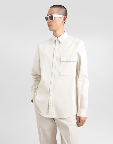 Риза Dolce & Gabbana Dolce & Gabbana Cotton Shirt With Tag Бяло | G5KS2TFUFL3W0802, 3