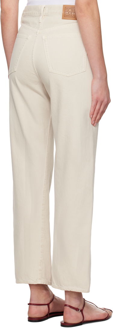 Дънки TOTEME TOTEME Twisted Seam Jeans Бежово | 251-WRB911-FB0083, 2