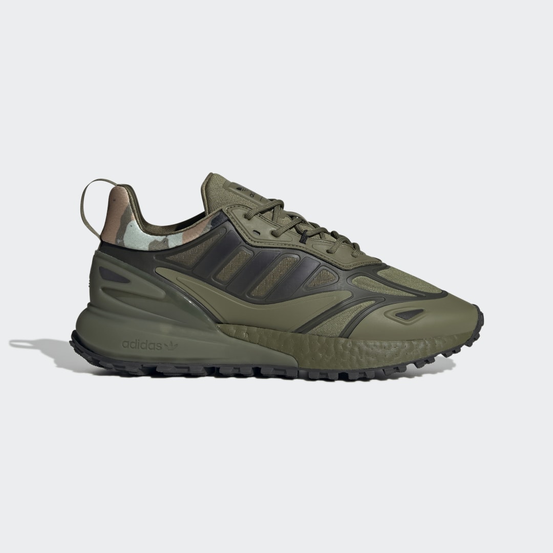 Кецове и обувки adidas Originals ZX 2K Boost 2.0 Trail Зелено | GZ7784, 0