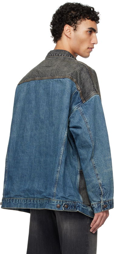 Яке R13 R13 Lacey Denim Trucker Jacket Синьо | R13WD210-D271A, 2
