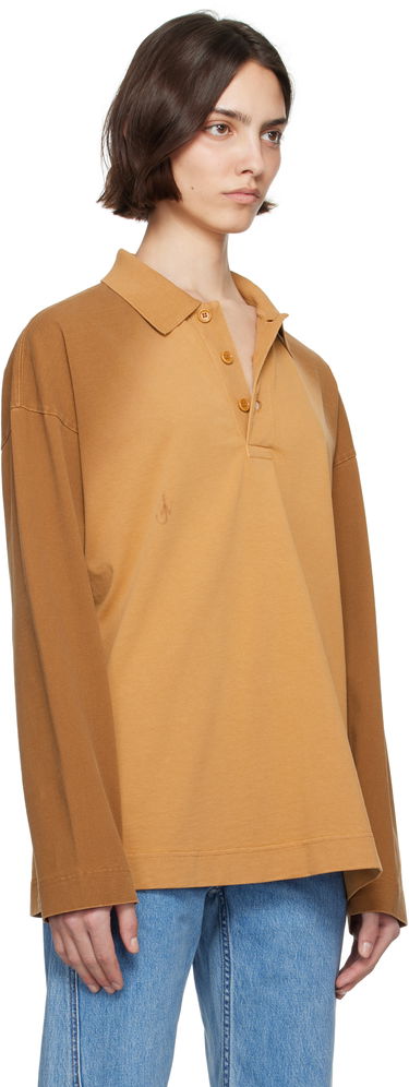Пуловер JW Anderson JW Anderson Long Sleeve Rugby Polo Кафяво | JO0268-PG1755, 1