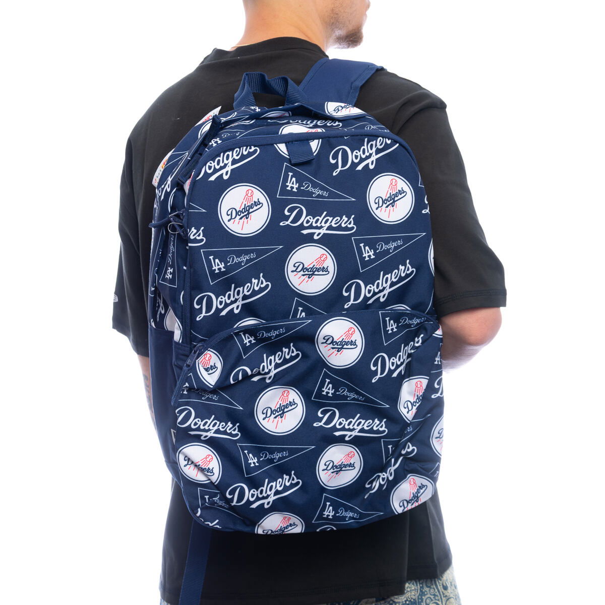 Раница New Era New Era MLB Stadium Printed Backpack - LA Dodgers Тъмно синьо | 60667091, 0