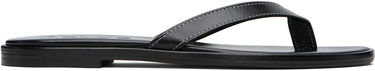 Облекло Aeyde Aeyde Melody Leather Toe-Post Flip-Flops Черно | A11-FS-FDMR08FL191-SS25-800-007, 0