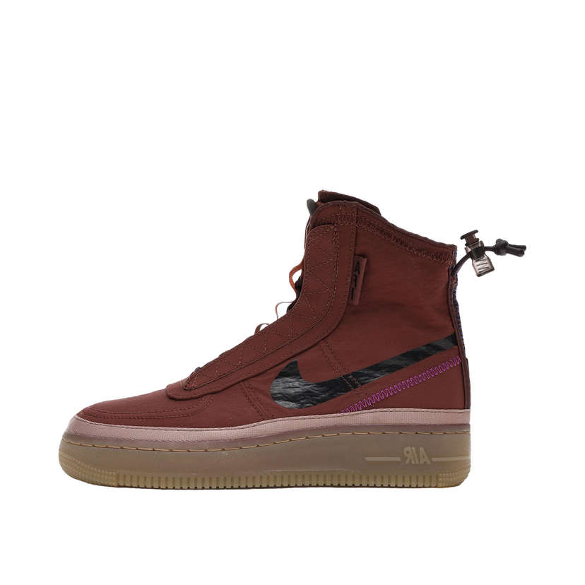 Кецове и обувки Nike Air Force 1 Shell Burgundy Ash W Бургунди | BQ6096-200