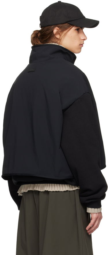Суитчър Fear of God Fear of God ESSENTIALS Mock Neck Pullover Черно | 202SP244304F, 2