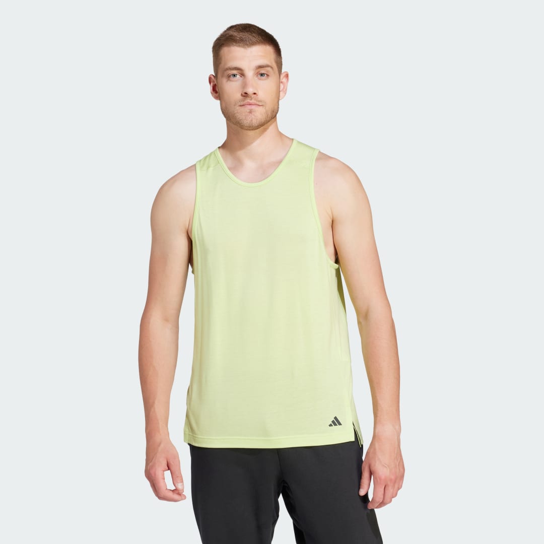 Потник adidas Performance Yoga Training Tank Top Зелено | IP2355, 0