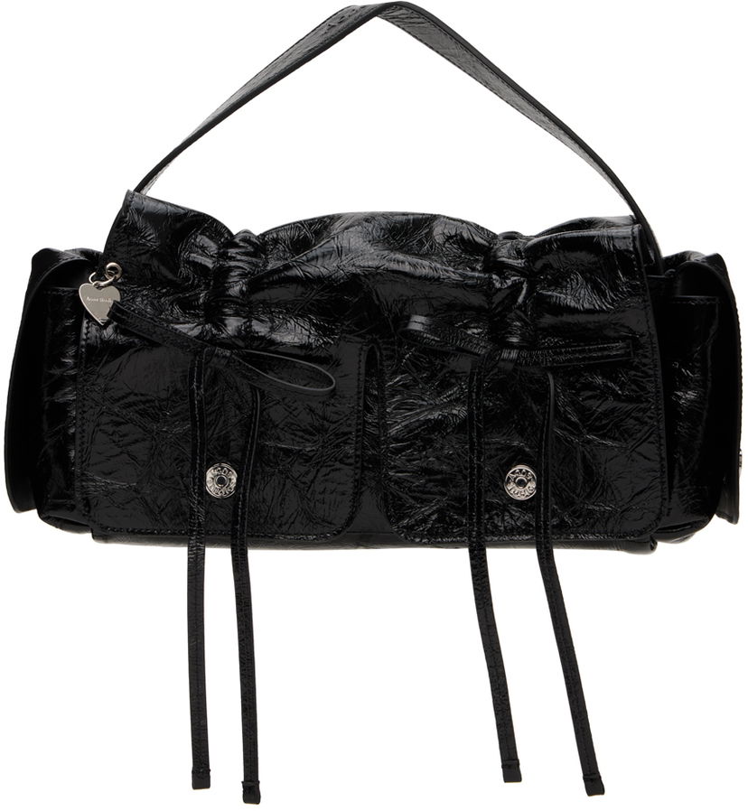 Раници и чанти Acne Studios Black Multipocket Bag Черно | A10367-