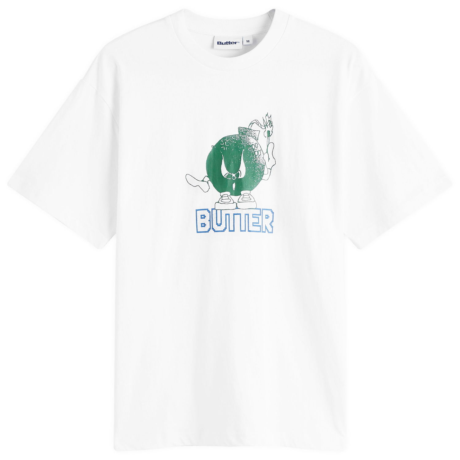 Тениска Butter Goods Bomb Graphic T-shirt Бяло | BG243100-WHT, 0