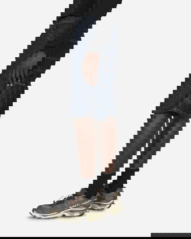 Къси панталони Carhartt WIP Single Knee Short Blue Синьо | I032026 0102, 2