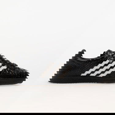Кецове и обувки adidas Originals Samba OG Made in Italy Black Croc Черно | IE9120, 3