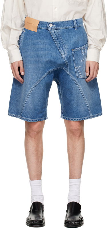 Къси панталони JW Anderson JW Anderson Twisted Workwear Denim Shorts Синьо | DT0123-PG1735, 0