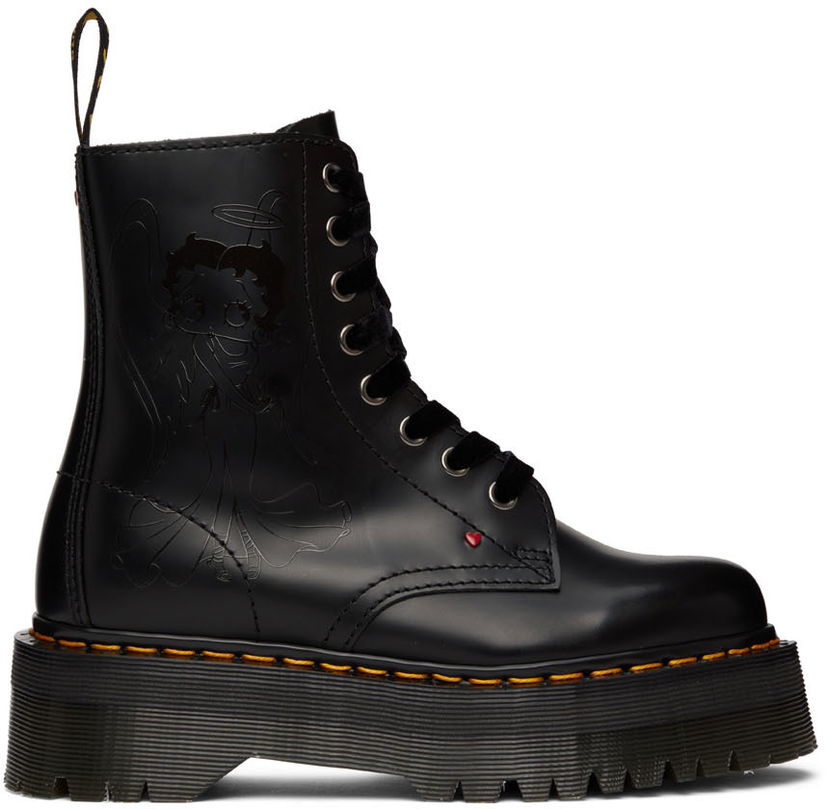 Кецове и обувки Dr. Martens Betty Boop Jadon Boots Черно | 27932001