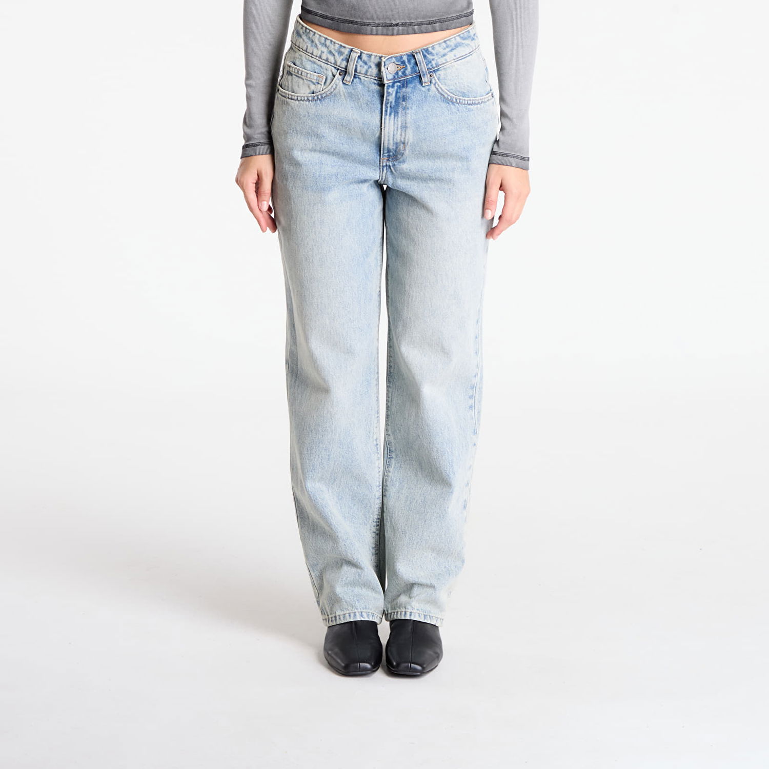 Дънки GUESS Guess Originals Baggy Dad Jeans 25 Синьо | W5GA2HD5MKB-GTLW, 0