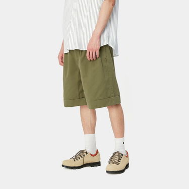 Къси панталони Carhartt WIP Mart Short Зелено | I033130_1YS_06, 2
