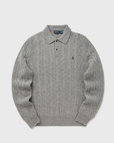 Пуловер Polo by Ralph Lauren Polo Ralph Lauren Cable Knit Polo Sweater Сиво | 710974165002, 0