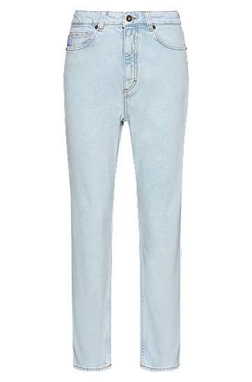 Дънки BOSS Stretch Denim Mom Jeans Синьо | 50520613, 0