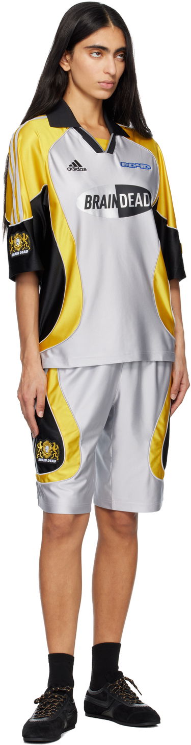 Къси панталони adidas Originals Brain Dead Edition Ribbed Elastic Waistband Jersey Shorts Многоцветен | JY7962, 3