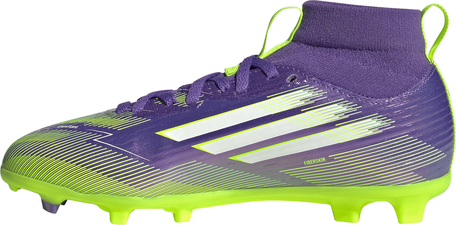 Кецове и обувки adidas Performance F50 League Mid Firm/Multi-Ground Лилаво | JI3547, 1