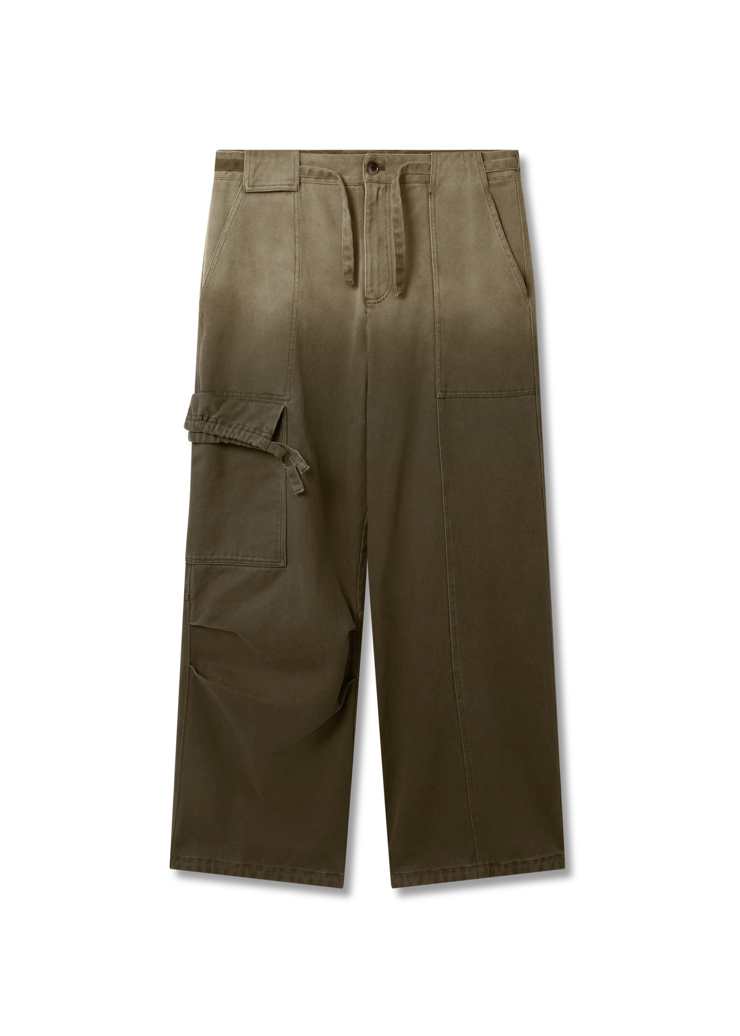 Карго панталони AXEL ARIGATO Dax Faded Wide-Leg Cargo Trousers Зелено | A3306001, 1
