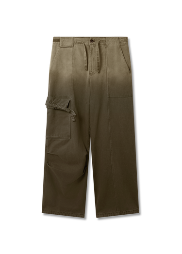 Карго панталони AXEL ARIGATO Dax Faded Wide-Leg Cargo Trousers Зелено | A3306001, 1