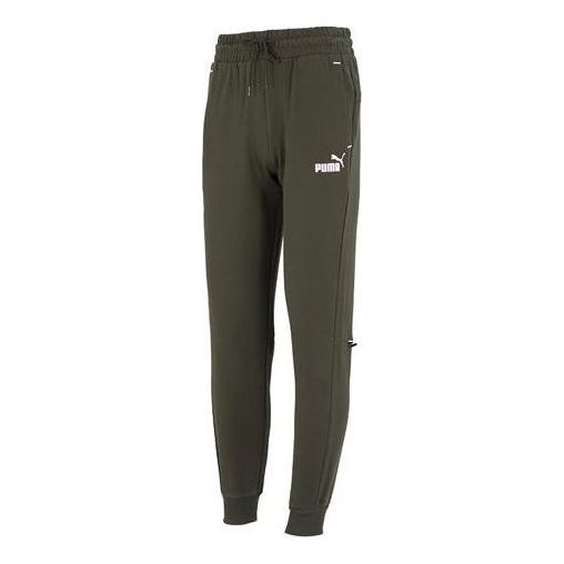 Спортни панталони Puma Power Sweatpants Зелено | 673646-70