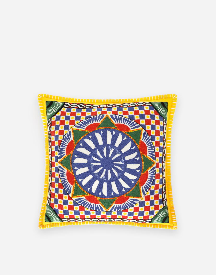 Домашен декор Dolce & Gabbana Dolce & Gabbana Cashmere Jacquard Cushion Medium Многоцветен | TCE008TCAF3UC032