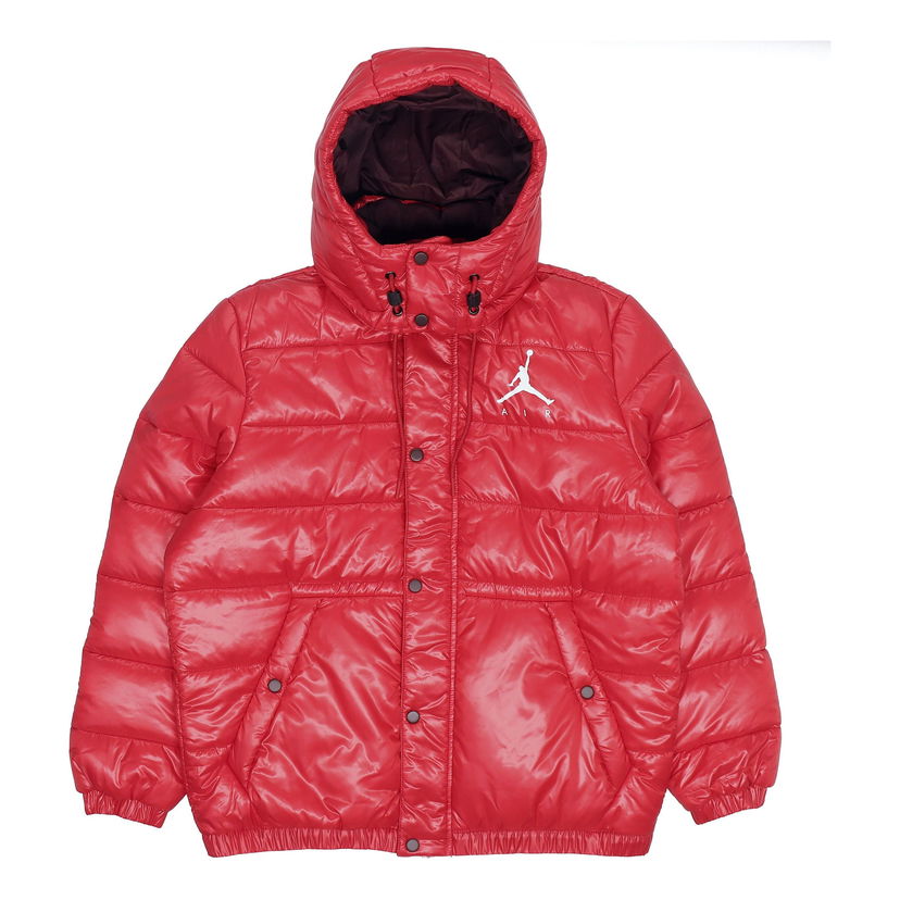 Пухо яке Jordan Jordan Jumpman Casual Puffer Jacket Червено | DC3735-687