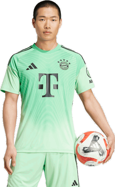 Фланелка adidas Performance FC Bayern 25/26 Goalkeeper Jersey Зелено | JN8509, 4