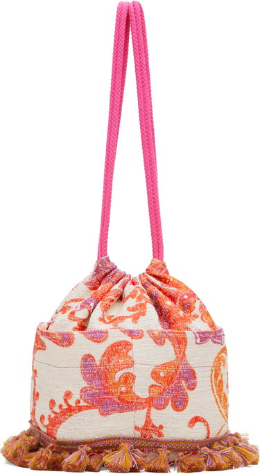 Дамска чанта Anna Sui Anna Sui Arabesque Linen Tassel Crossbody Bag Многоцветен | 225H93, 0