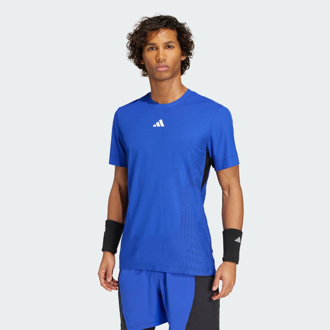 Тениска adidas Performance Tennis Pro AIRCHILL FreeLift Тъмно синьо | IV8320, 0