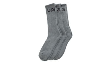Чорапи Vans Vans Classic Crew 3-Pack Socks Сиво | VN000XSEHTG, 1