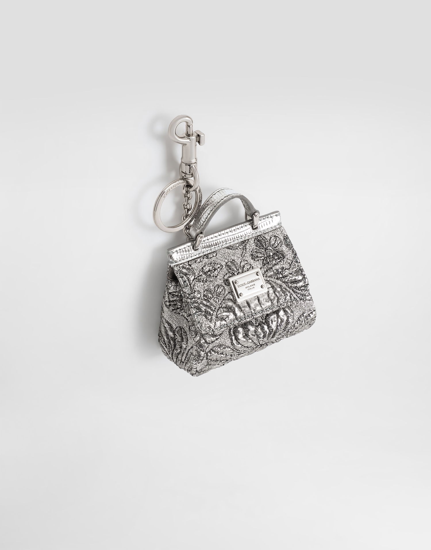 Ключодържатели Dolce & Gabbana Brocade Airpods Case Keychain Onesize Металик | BI3260AR81780998, 1