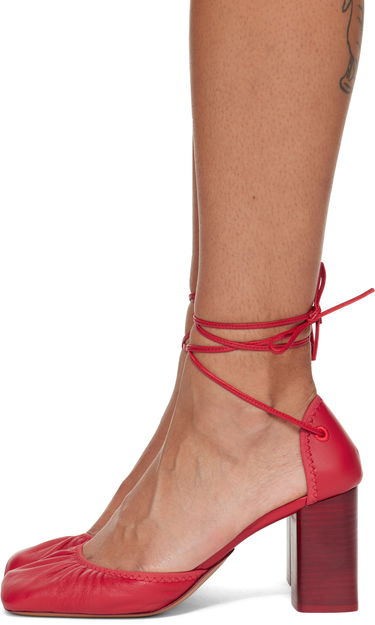 Аксесоари LEMAIRE LEMAIRE Micro Ballerina Heels Червено | FO0167 LL0115, 2