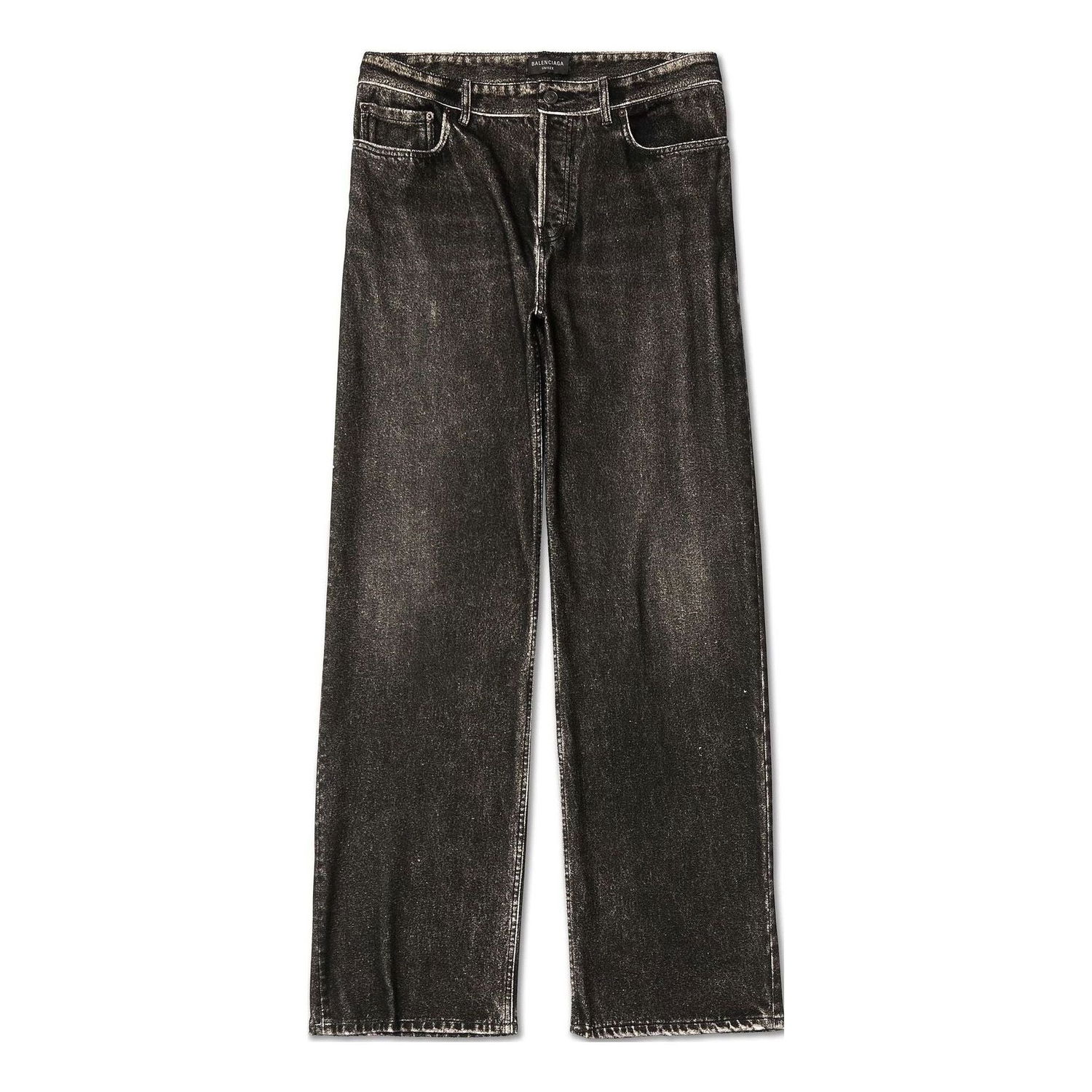 Дънки Balenciaga Denim Pants Черно | 751503TOL991000, 0
