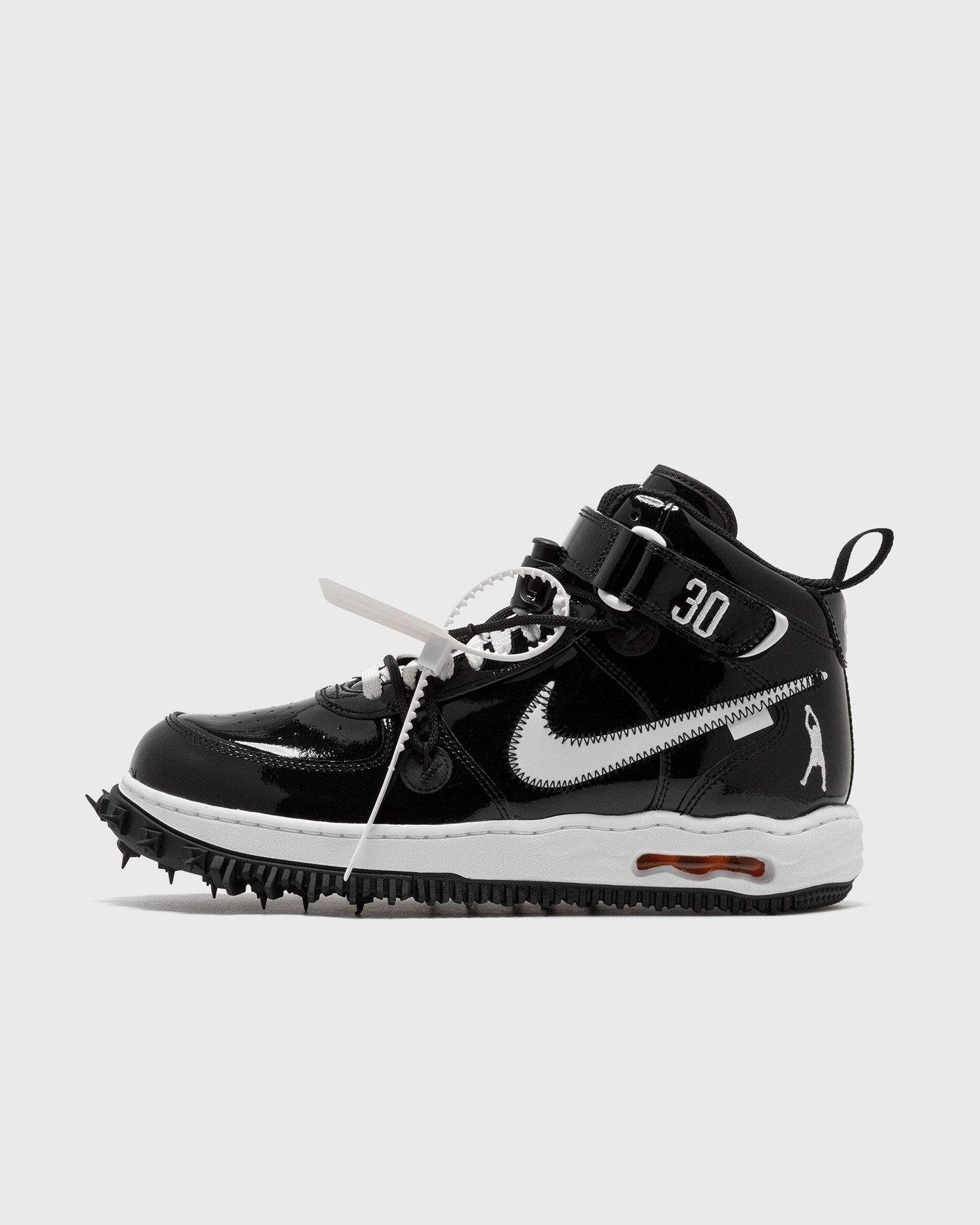 Кецове и обувки Nike Air Force 1 Mid Off-White Sheed Черно | DR0500-001, 1