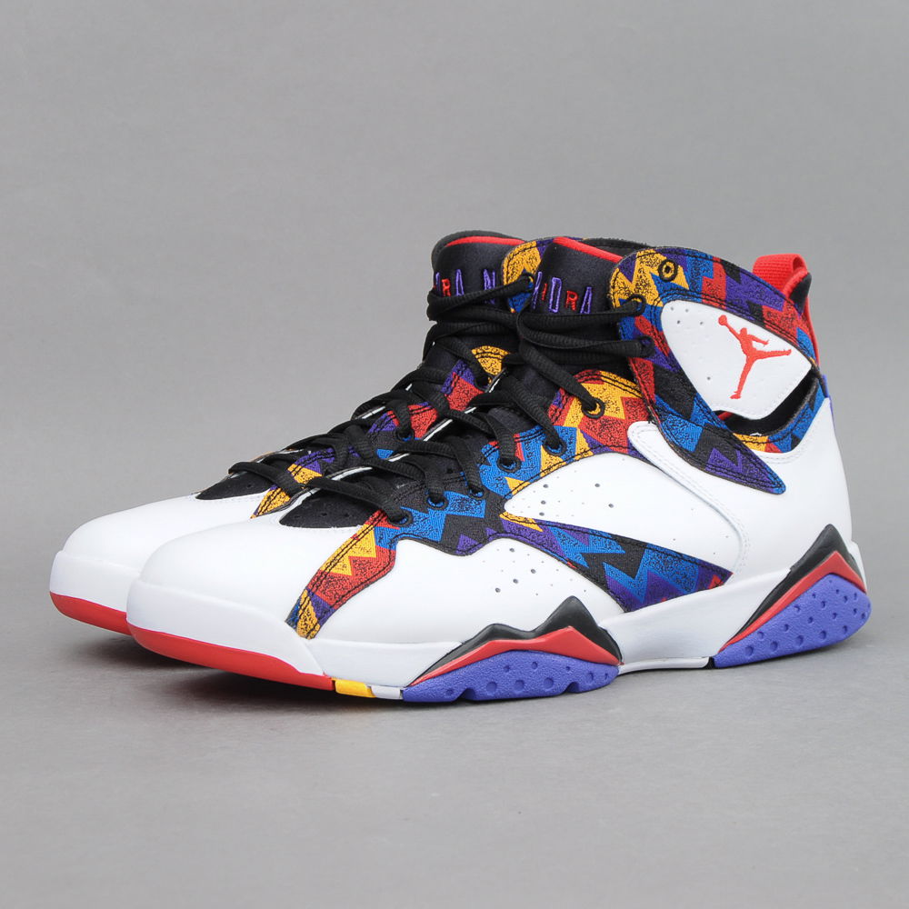 Кецове и обувки Jordan Air Jordan 7 Retro ''Sweater'' Бяло | 304775-142, 1