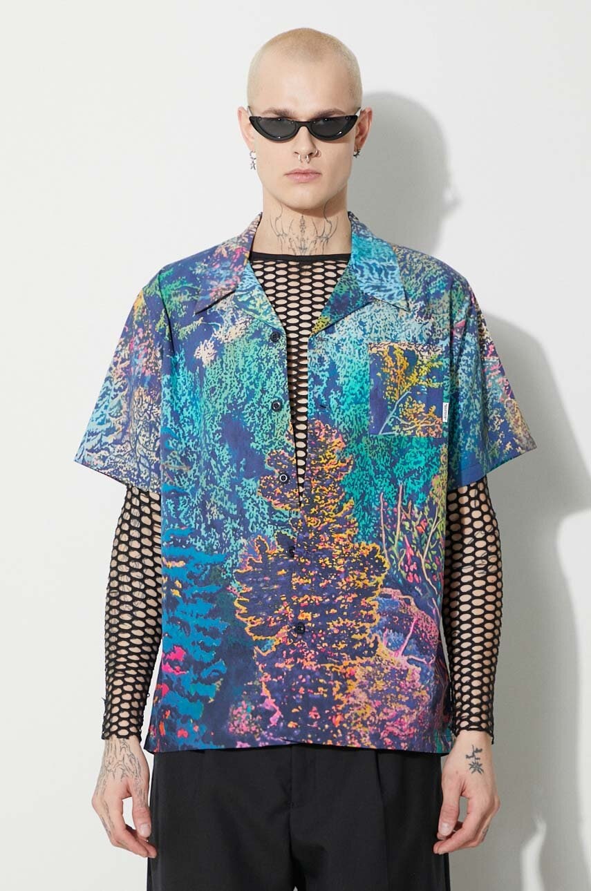 Риза BILLIONAIRE BOYS CLUB Willderness Relaxed Printed Camp Collar Shirt Многоцветен | B23425, 0