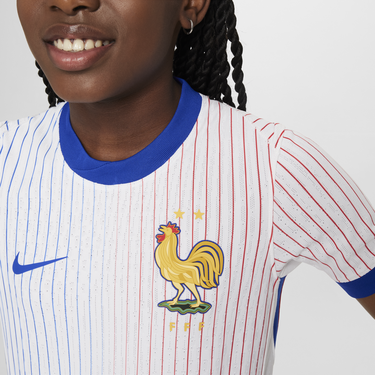 Фланелка Nike FFF 2024/25 Dri-FIT ADV Authentic Away Match Jersey Бяло | FJ1525-100, 4