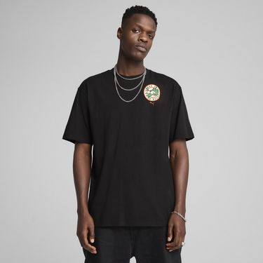 Тениска Puma Super PUMA Graphics Relaxed Fit T-Shirt Черно | 629639_01, 0