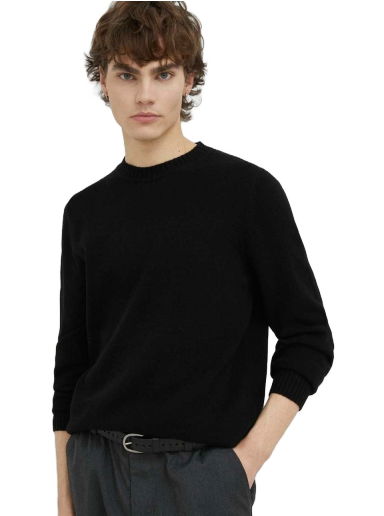 Пуловер Samsoe Samsoe Sylli Crewneck Knit Черно | M20500076