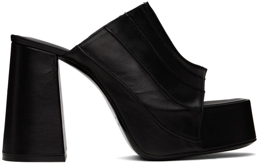 Облекло BY FAR BY FAR Brad Heeled Sandals Черно | 23SSBRAMBLNAP
