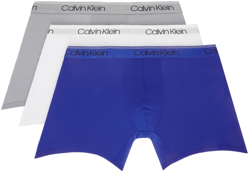 Боксерки CALVIN KLEIN Three-Pack Multicolor Boxers Многоцветен | NB2570-937