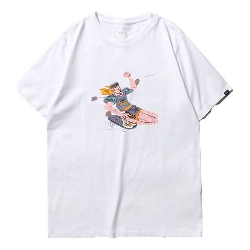 Тениска Vans Vans Artist Crossover Series Graphic T-Shirt Бяло | VN0A4P5JWHT, 0