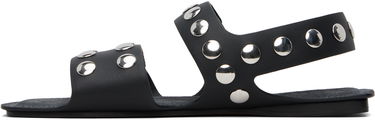 Бижута Khaite Khaite Boden Studded Leather Sandals Черно | F3086-930, 2